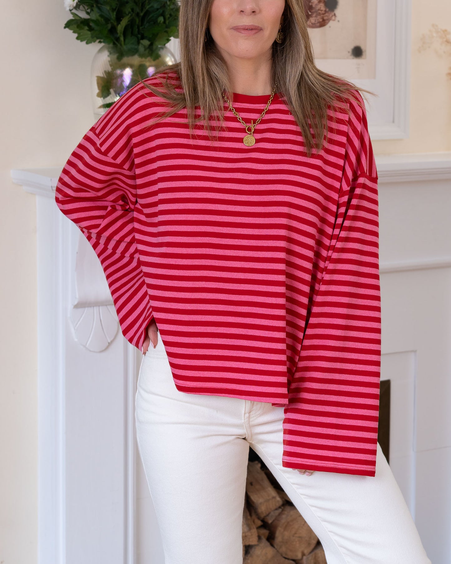 Stripe Arabella Top