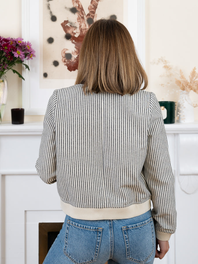 Striped Rafy Bomber