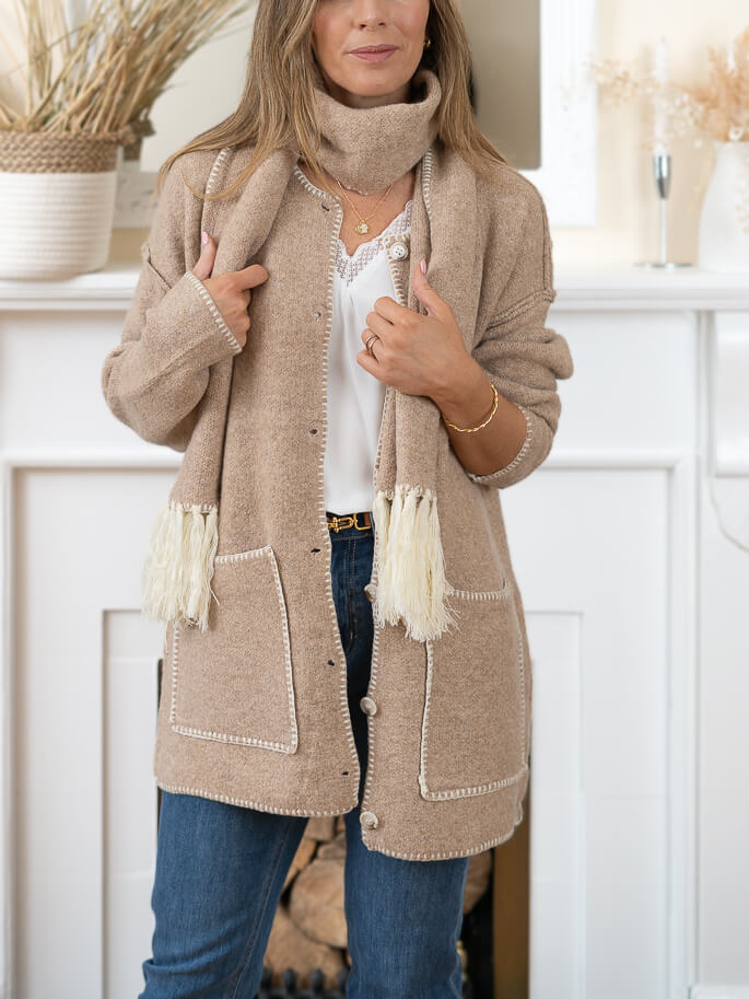 Taupe Anna Jacket