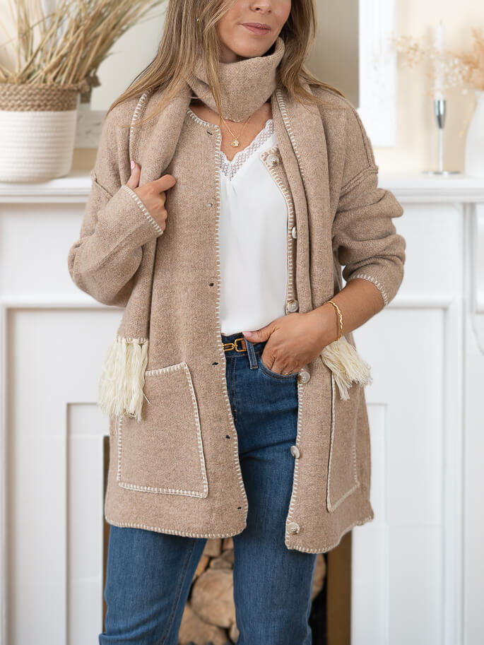 Taupe Anna Jacket