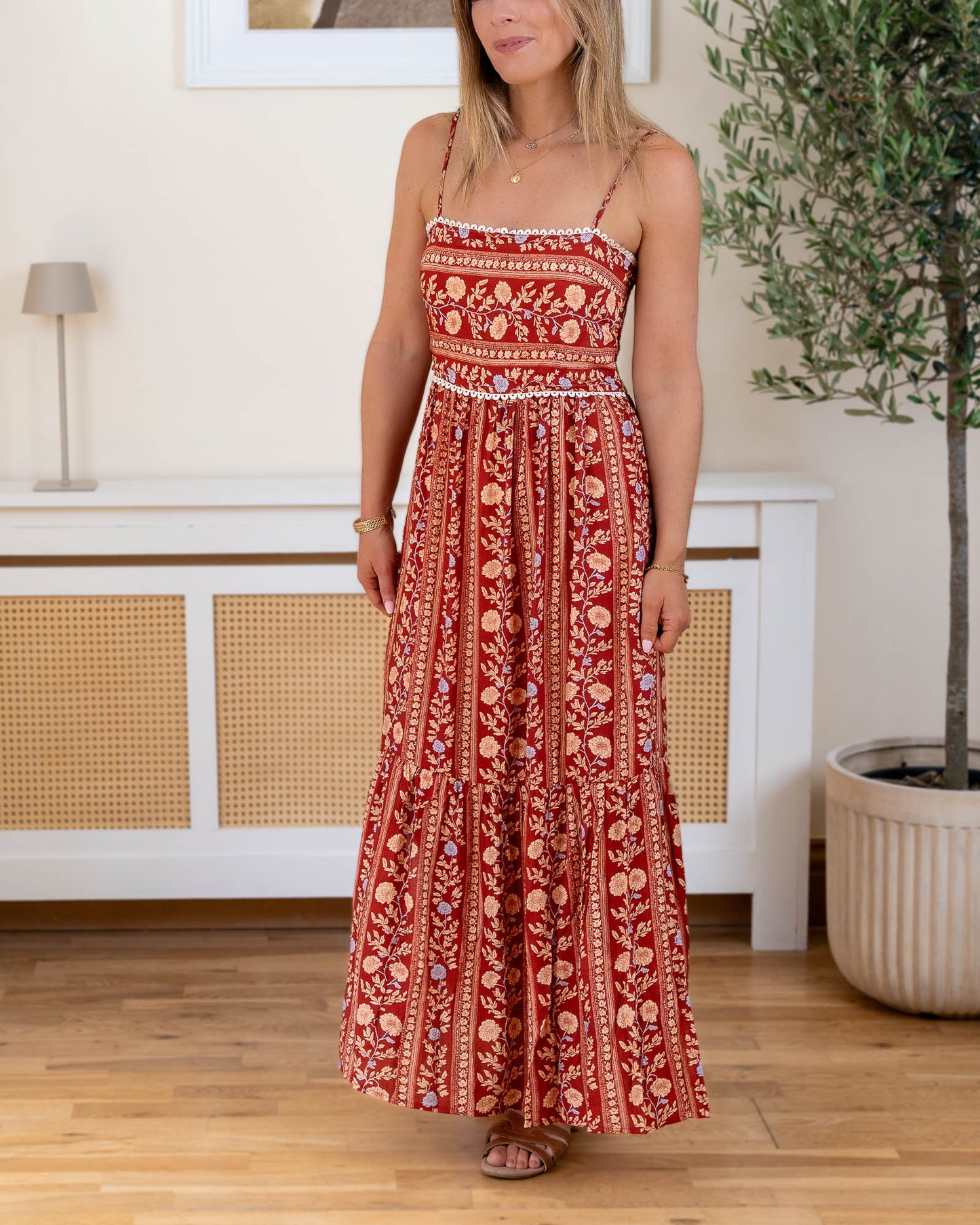 Terracotta Altea Dress