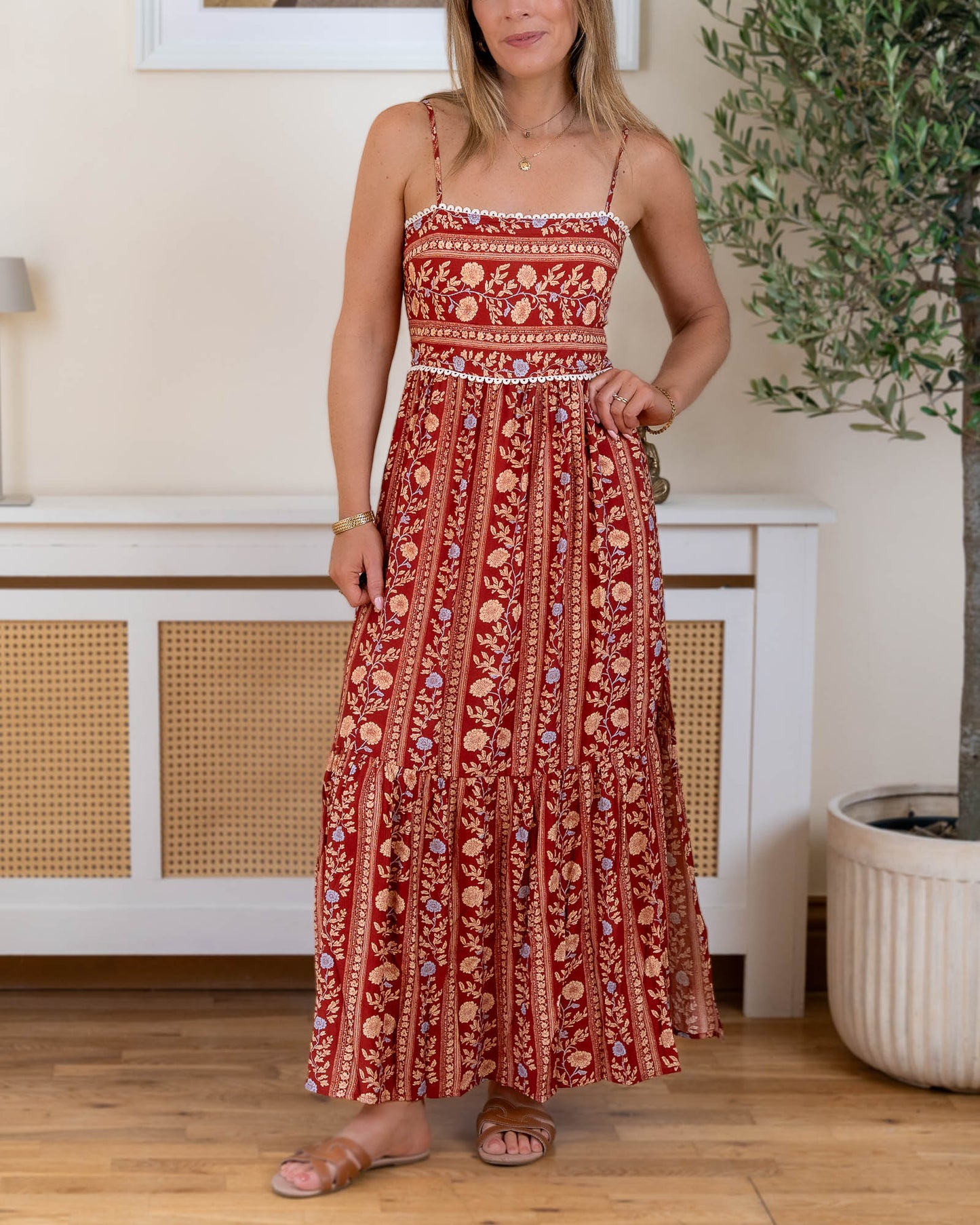 Terracotta Altea Dress