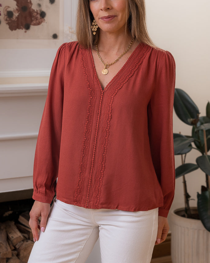 Terracotta Rhode Top