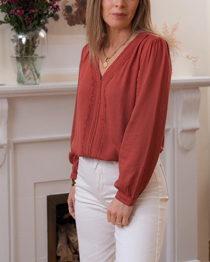 Terracotta Rhode Top