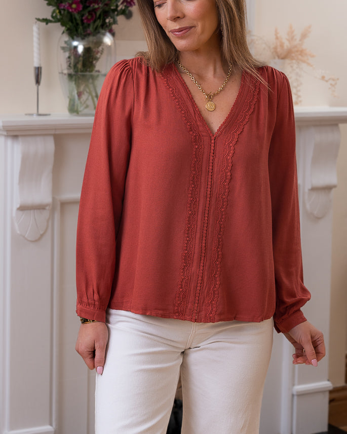 Terracotta Rhode Top