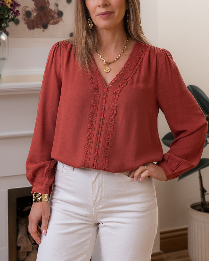 Terracotta Rhode Top