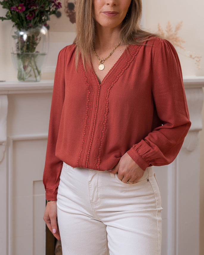 Terracotta Rhode Top
