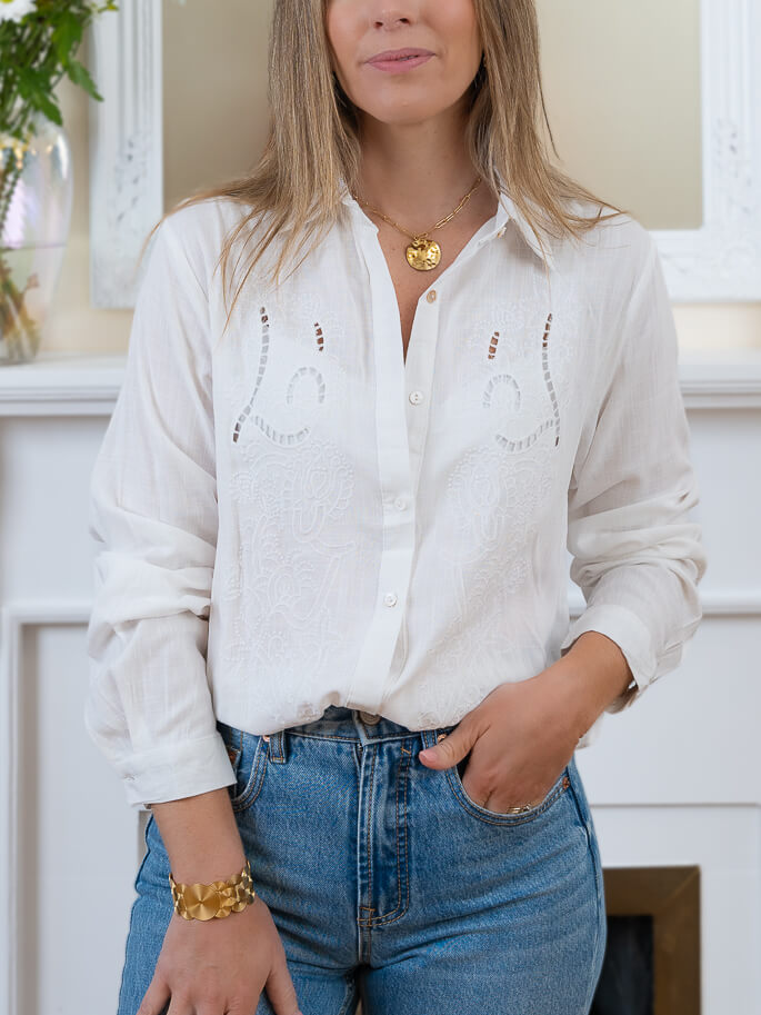 White Louisa Shirt