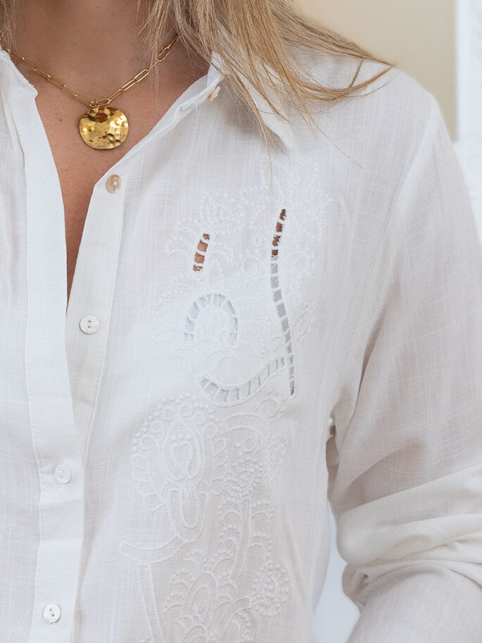 White Louisa Shirt