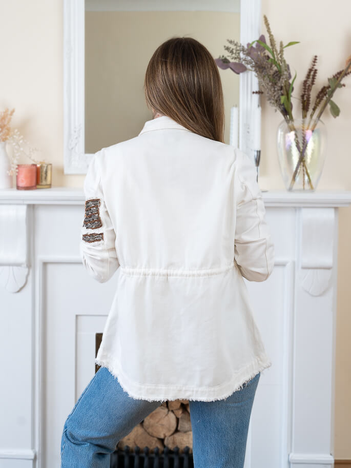 White Utility Jacket