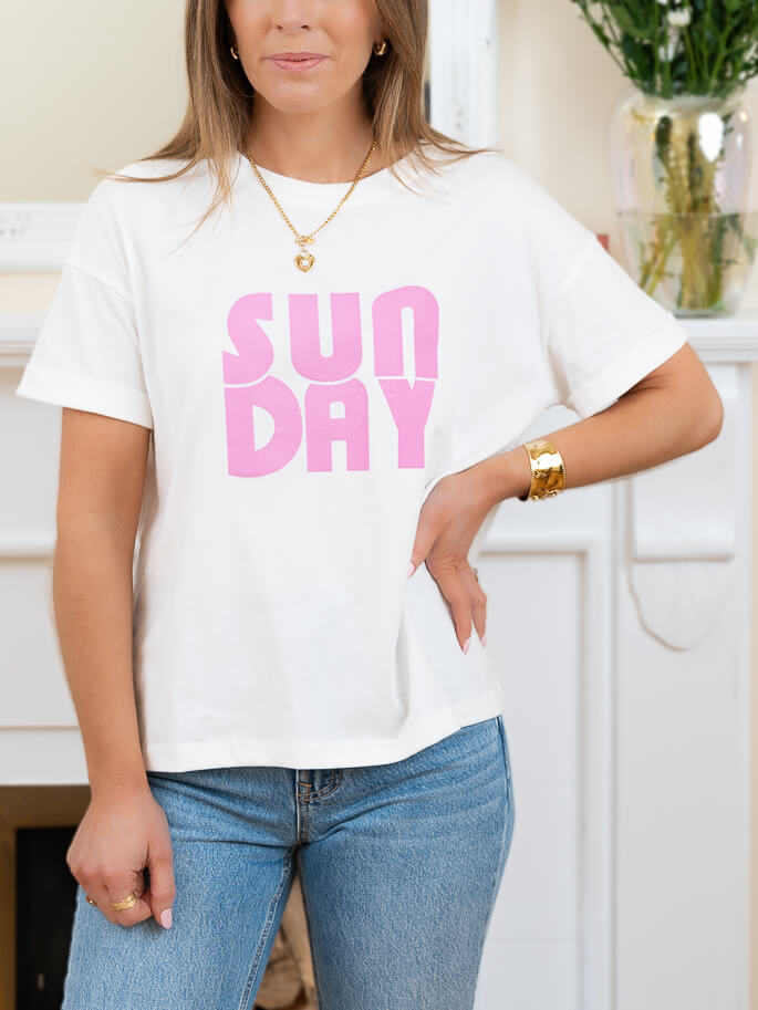 White Sunday T-shirt