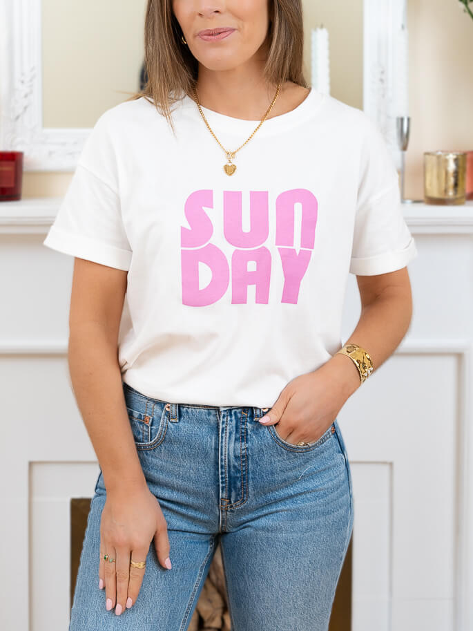 White Sunday T-shirt