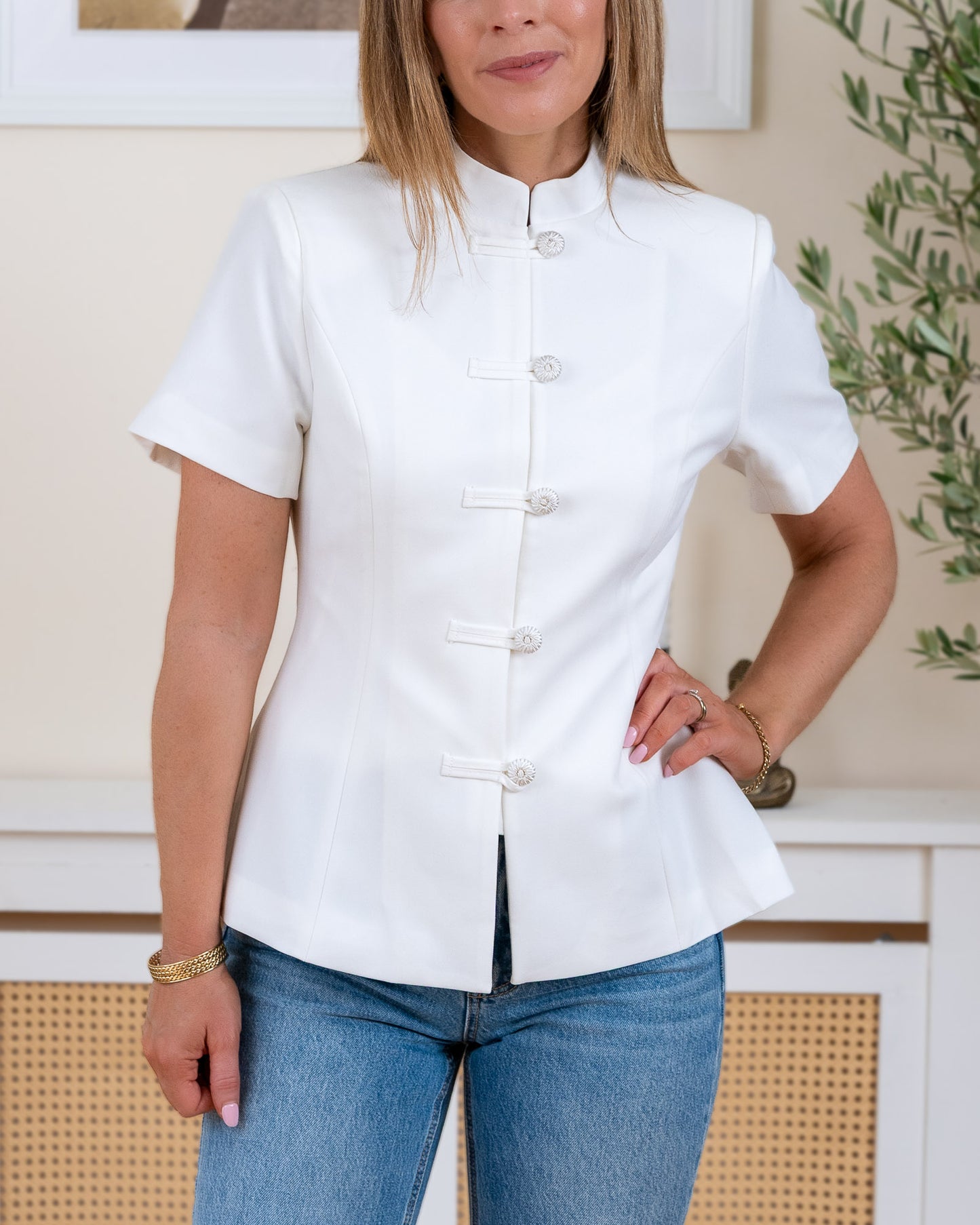 White Amalfi Jacket