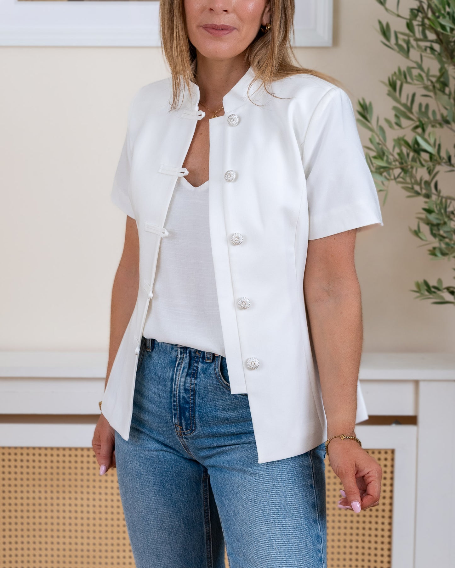 White Amalfi Jacket