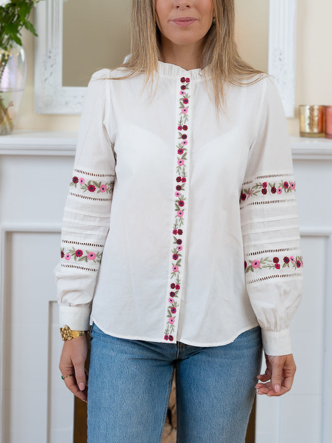 White Maite Blouse