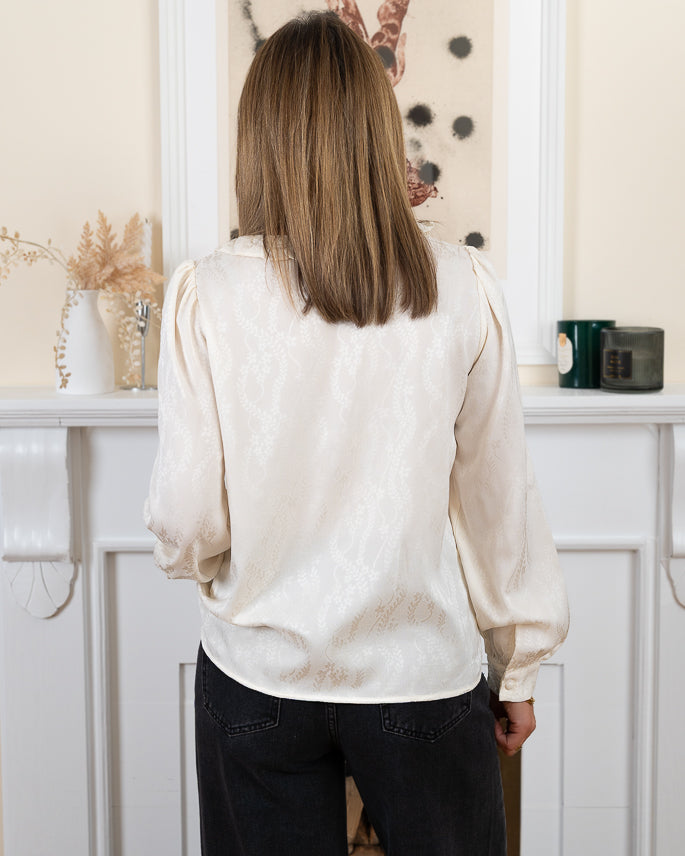 Cream Carol Blouse