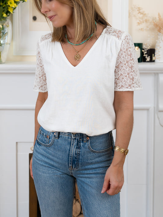 White Ines Top