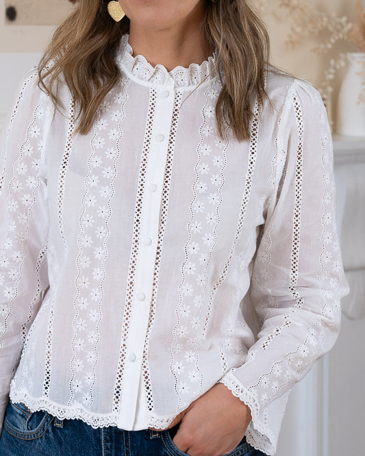 White Nolita Blouse