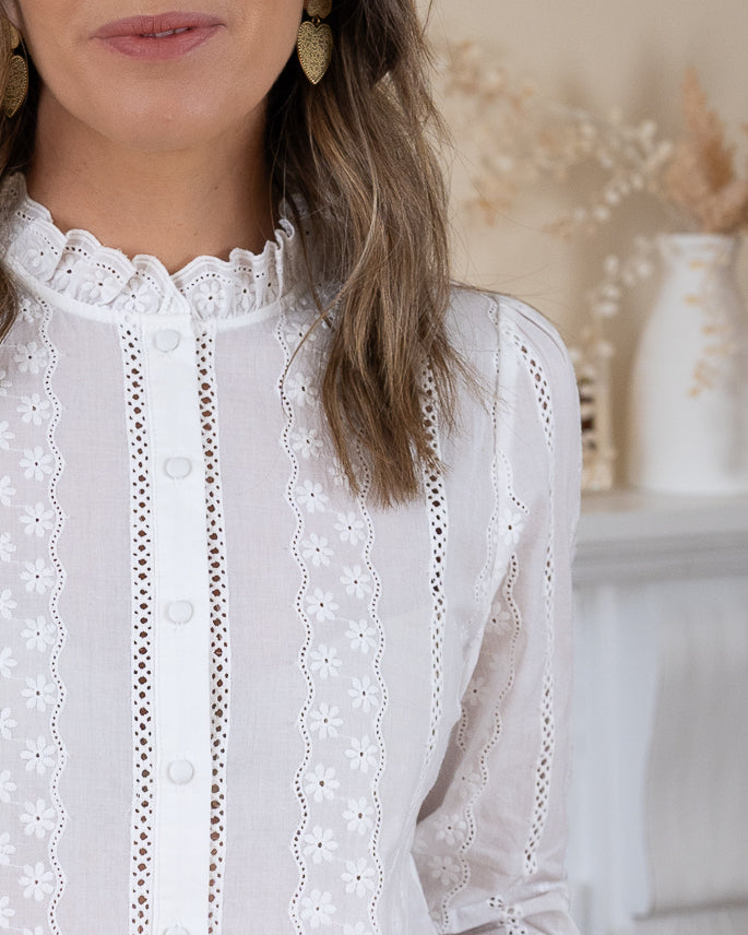 White Nolita Blouse