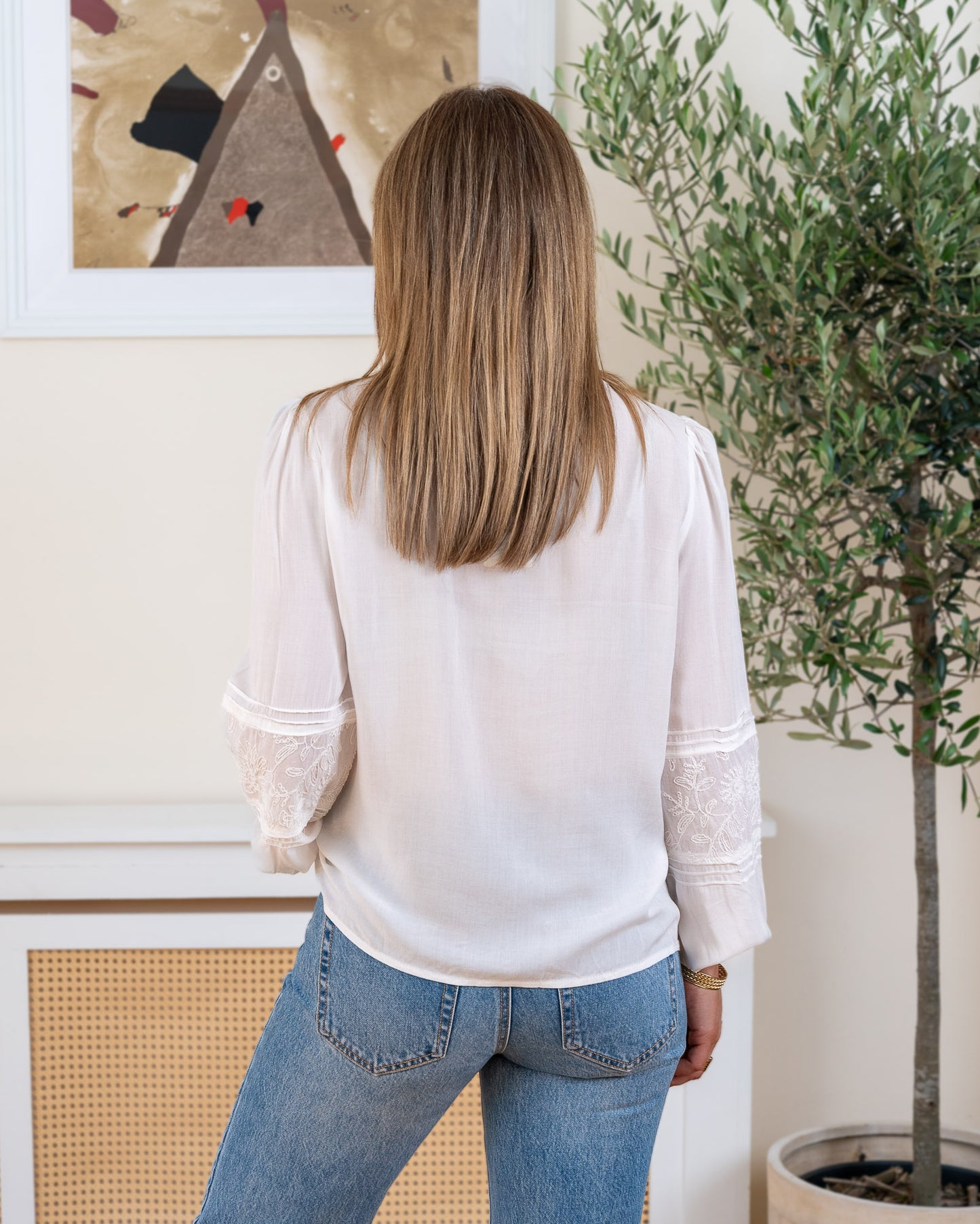 White Ruby blouse