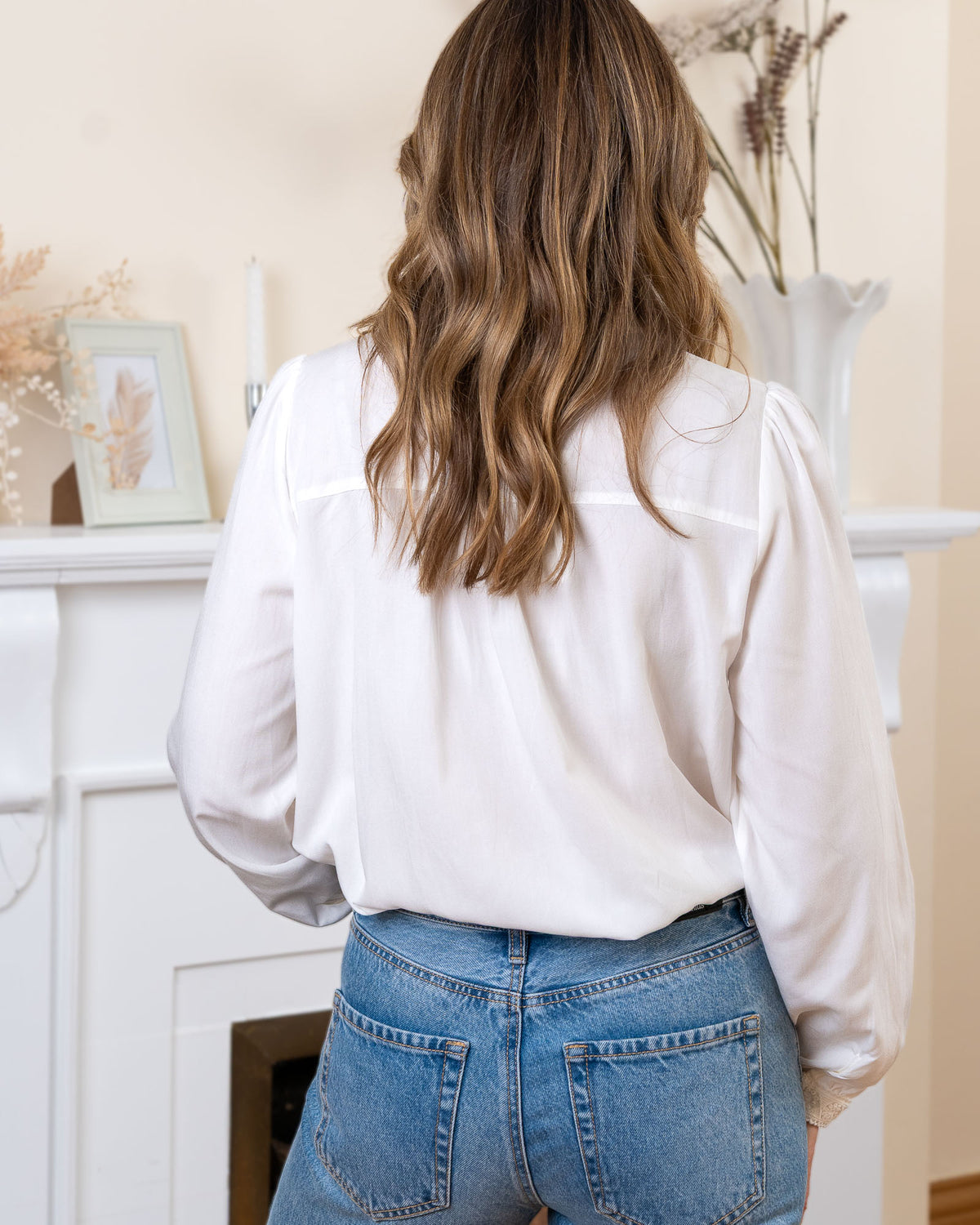 White Sabine Blouse