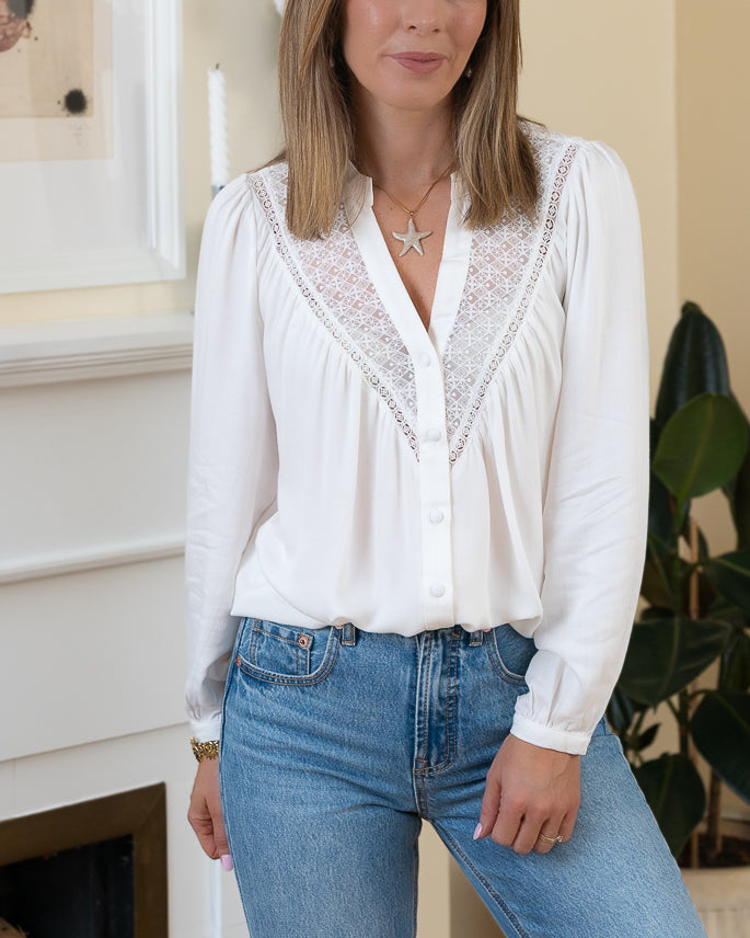 White Ariene Blouse