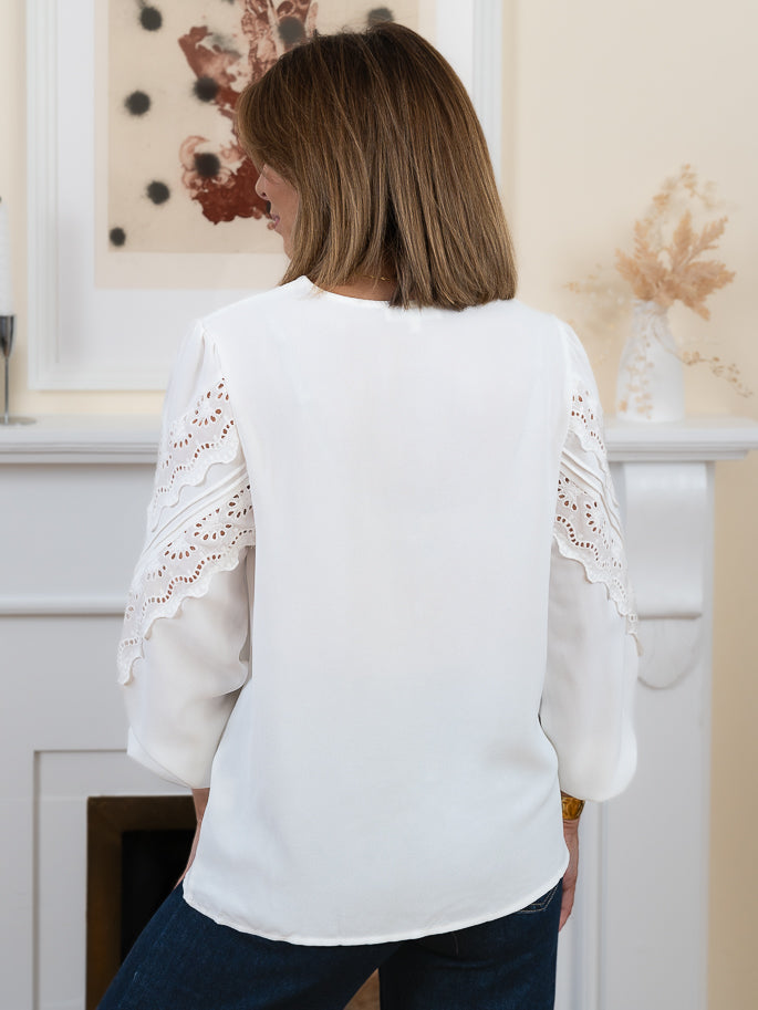 White Jessie Blouse