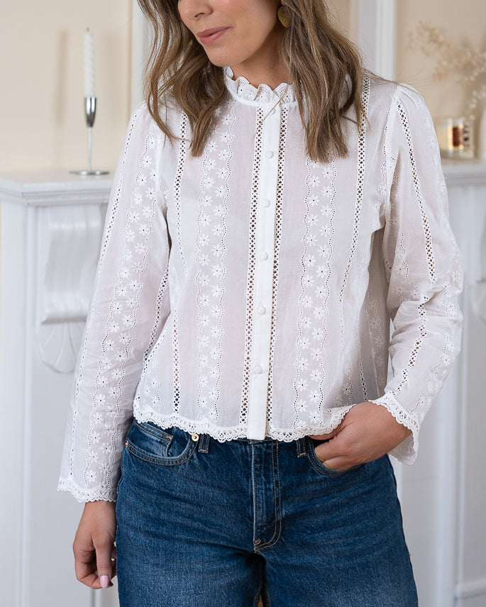 White Nolita Blouse