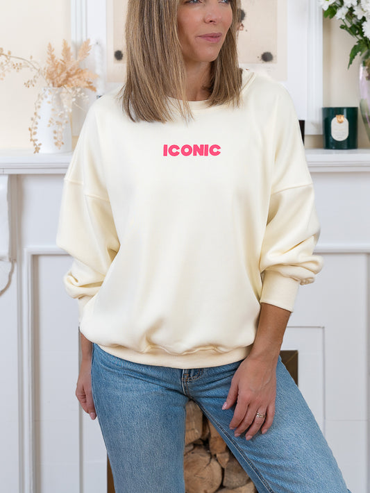 Yellow iconic Sweatshirt