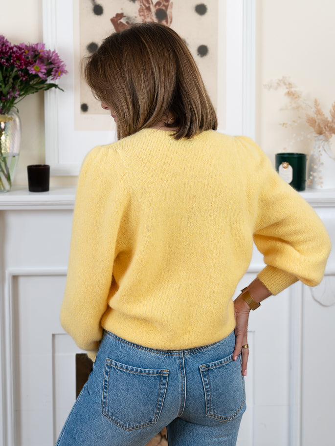 Yellow Alpaca Jumper