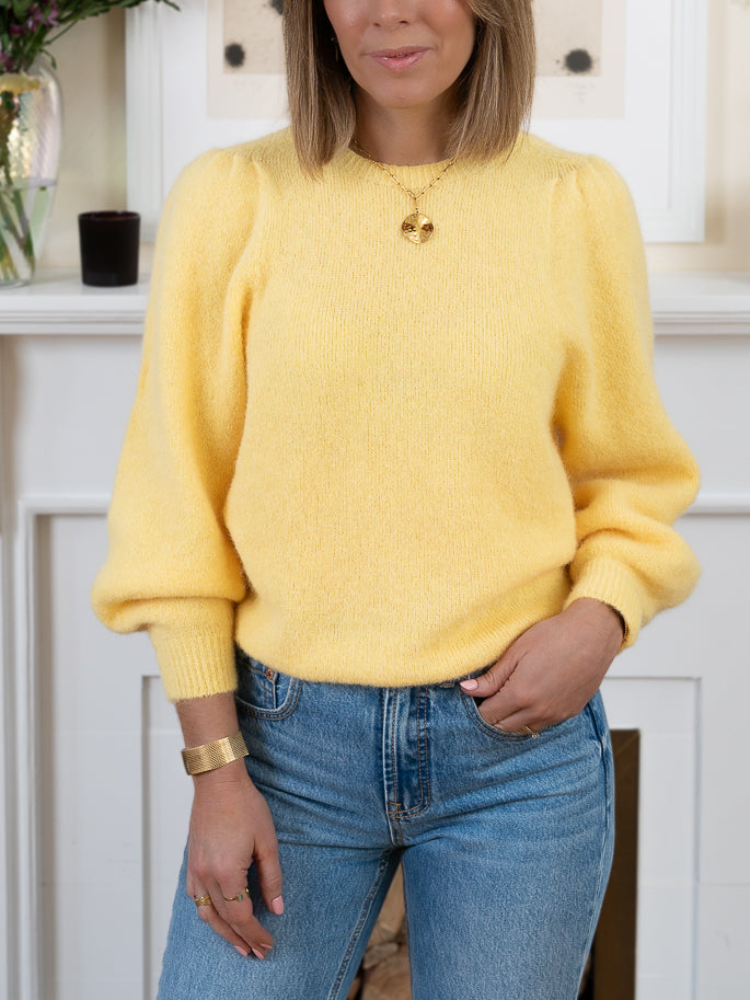 Yellow Alpaca Jumper