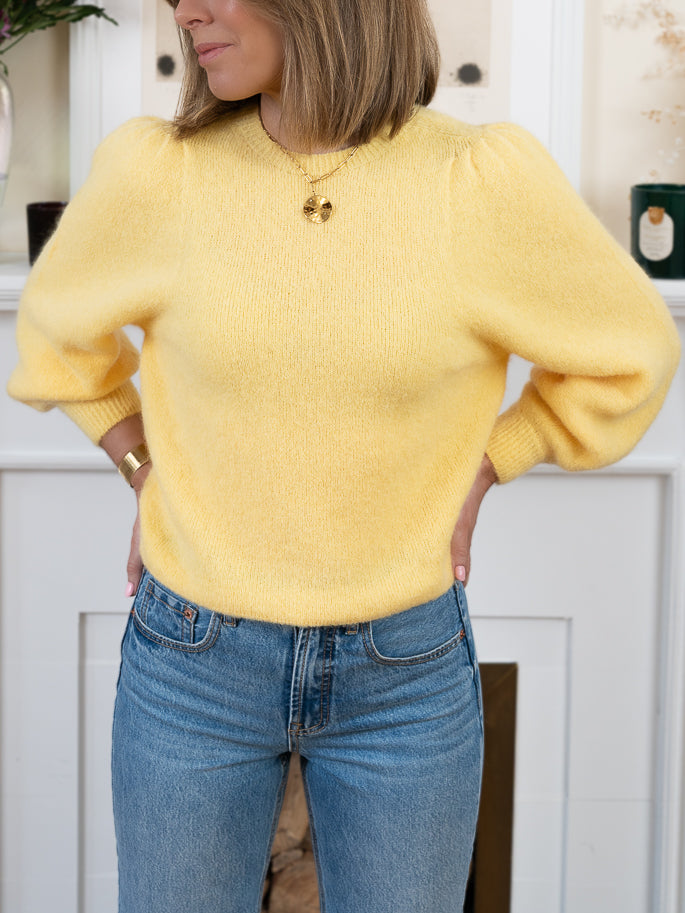 Yellow Alpaca Jumper