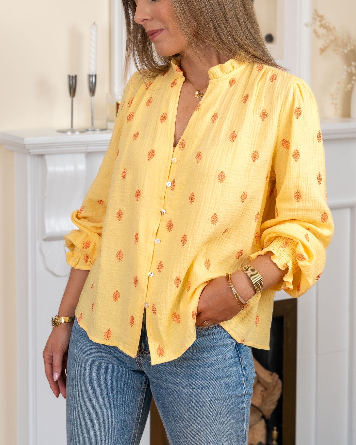 Yellow Clarke Blouse