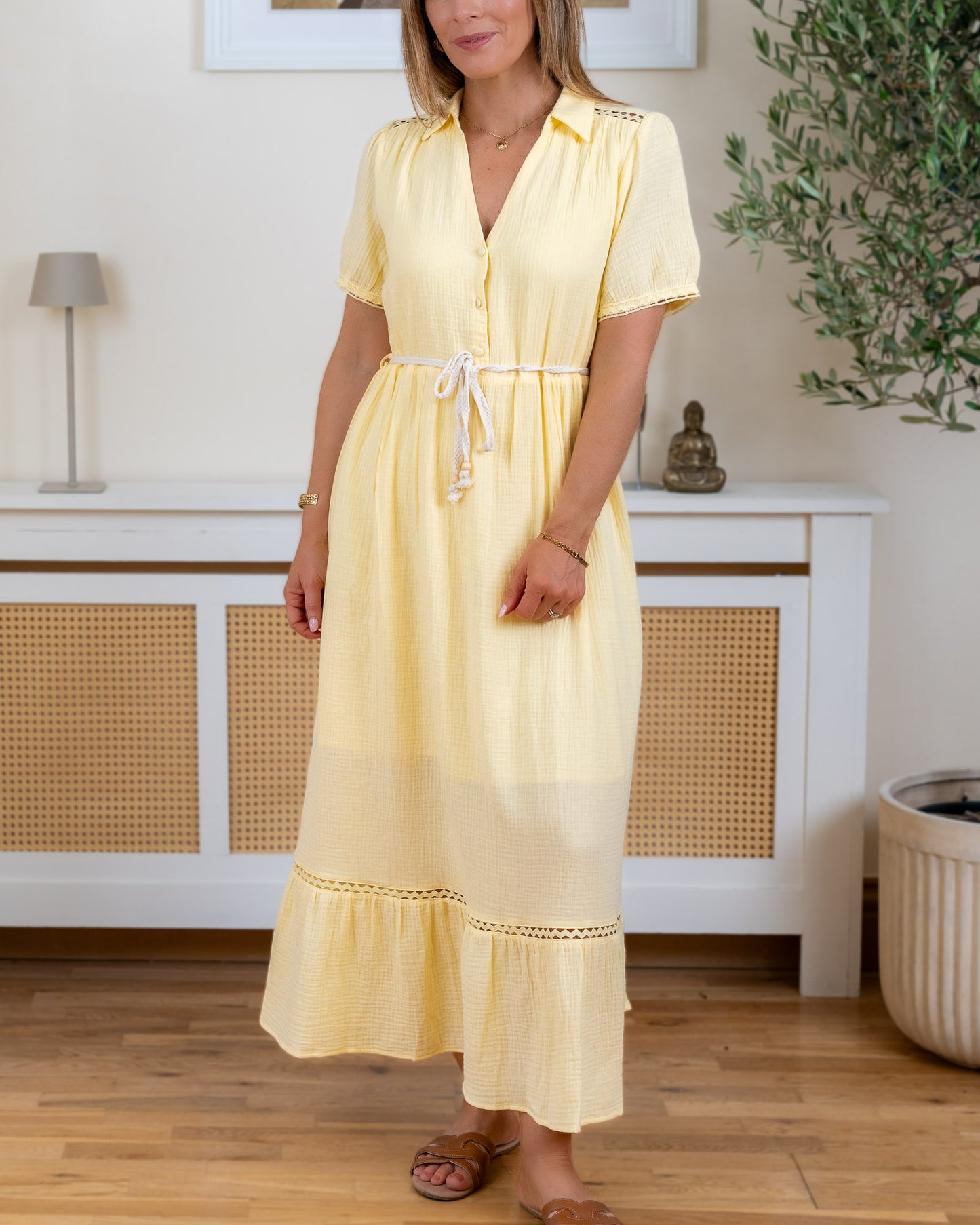 Yellow Denver maxi dress