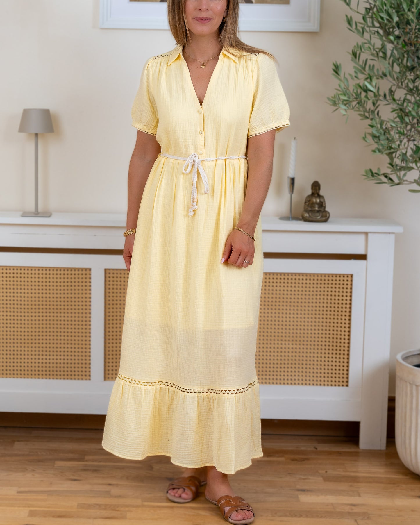 Yellow Denver maxi dress
