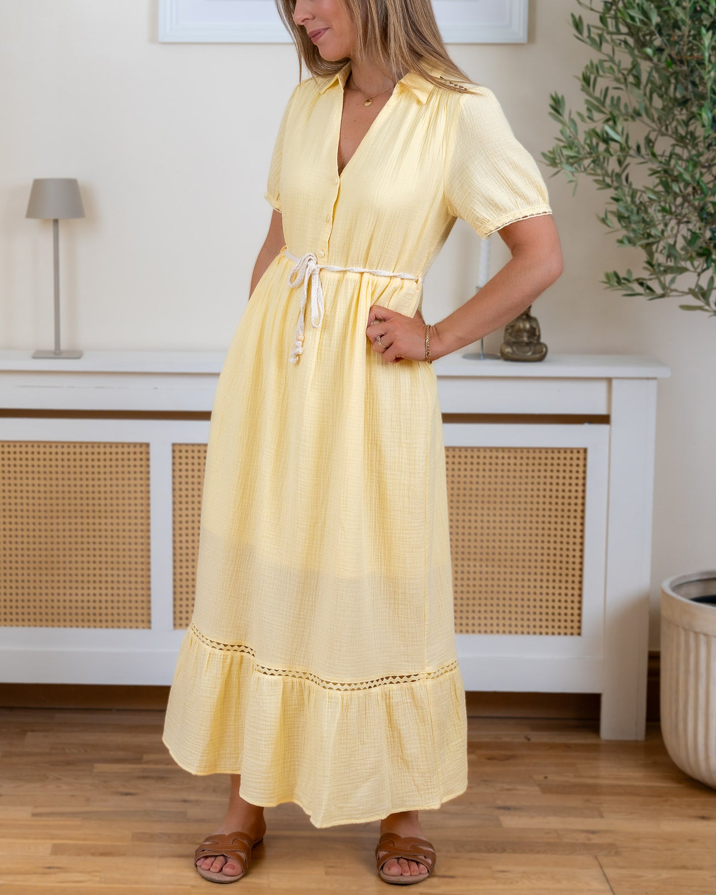 Yellow Denver maxi dress
