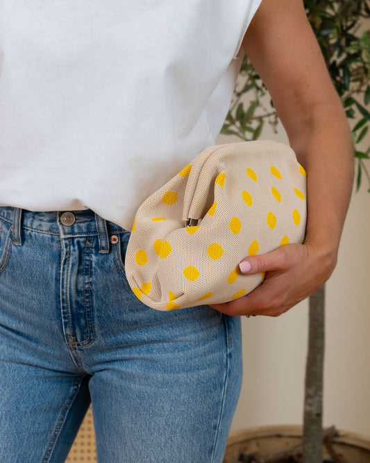 Yellow Dots Brunna Bag