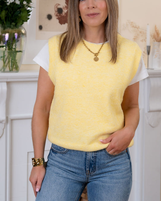 Yellow Frankie vest
