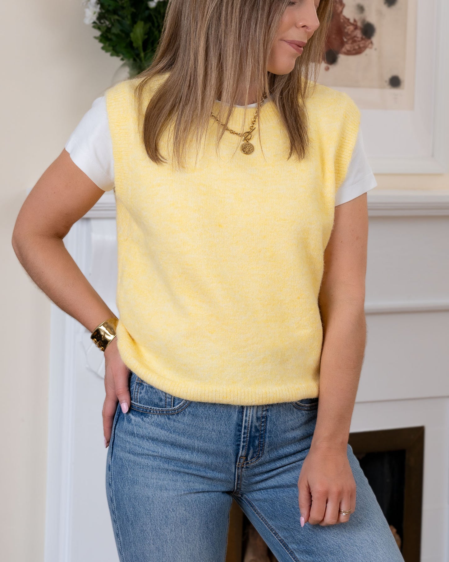Yellow Frankie vest