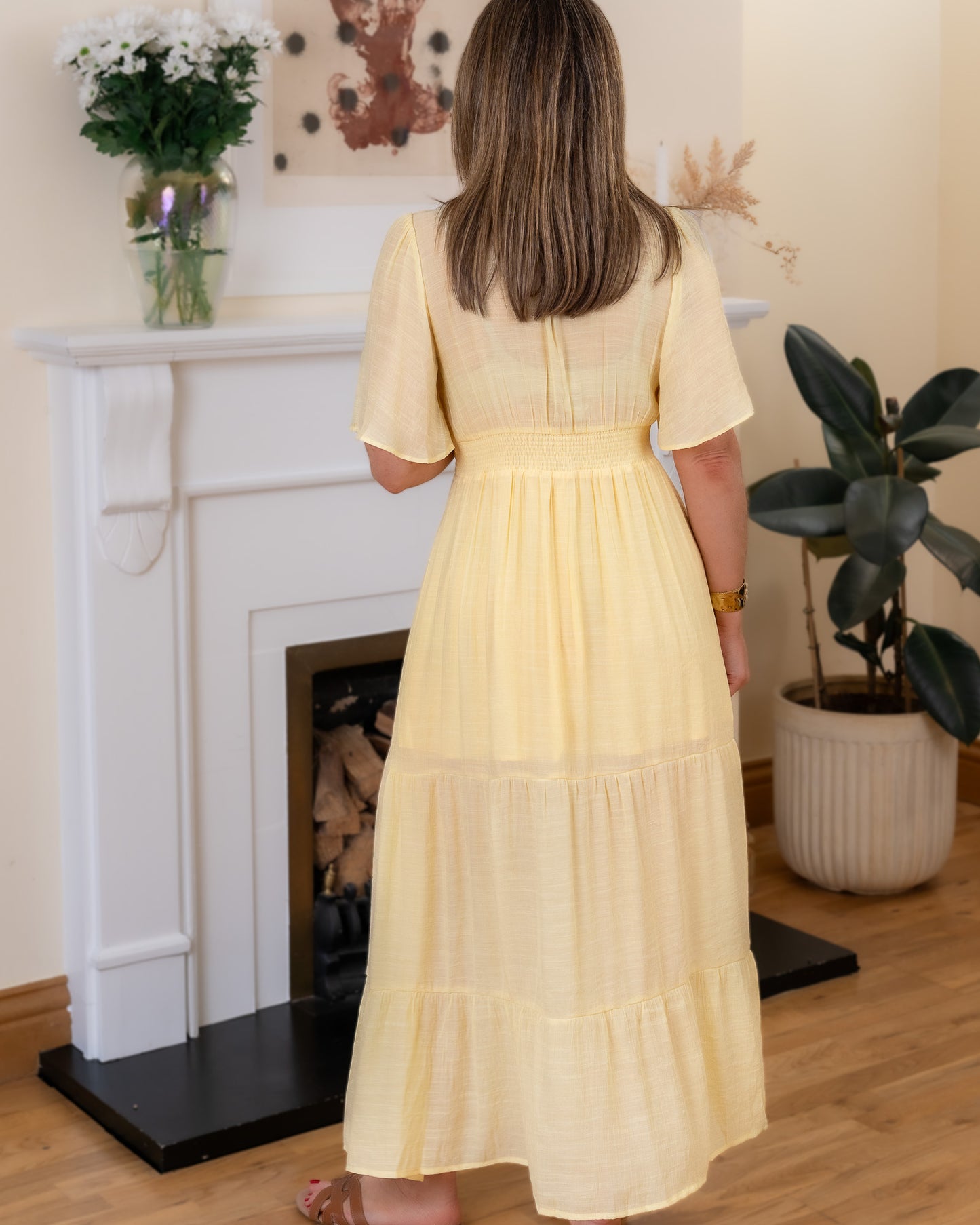 Yellow Murcia Maxi Dress