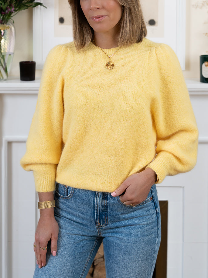 Yellow Alpaca Jumper