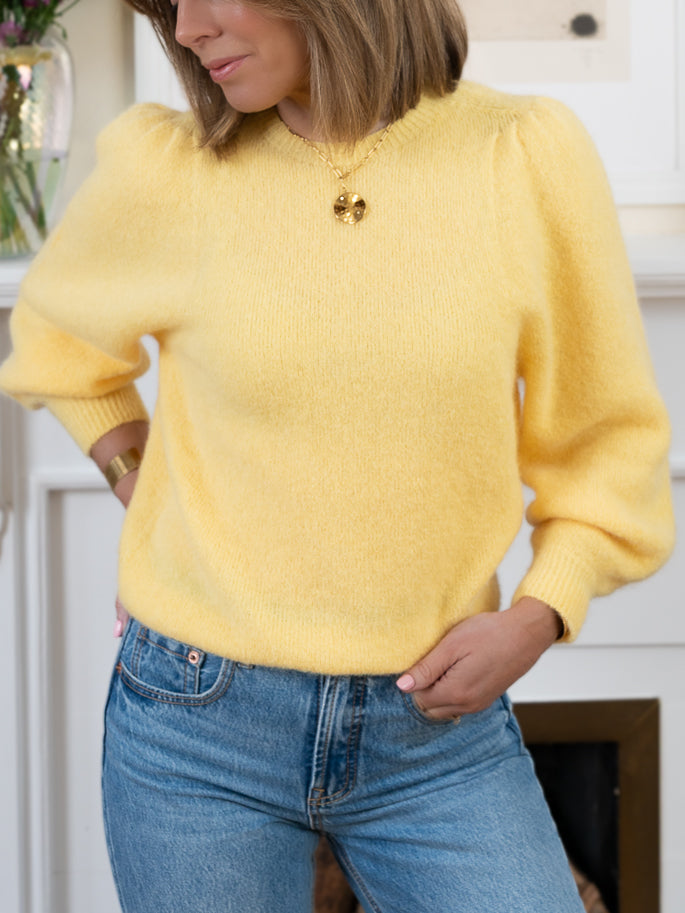 Yellow Alpaca Jumper