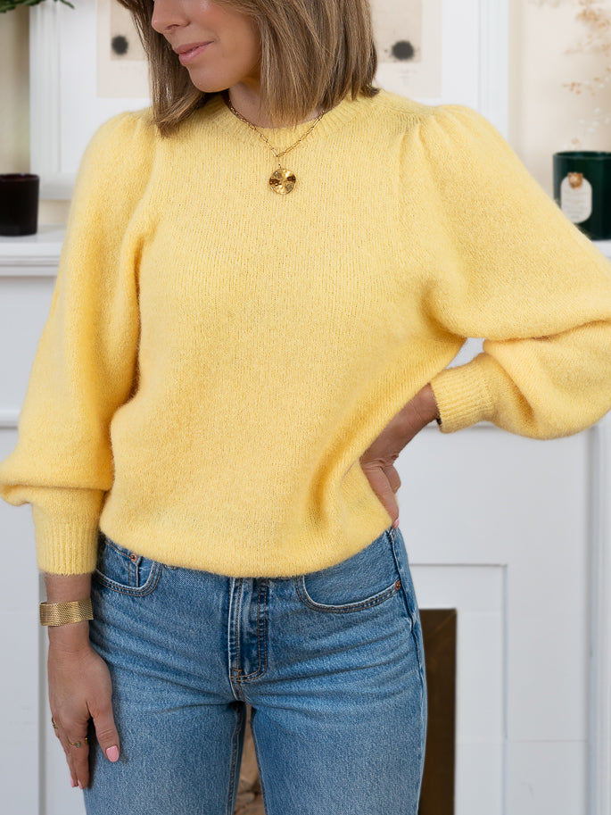 Yellow Alpaca Jumper