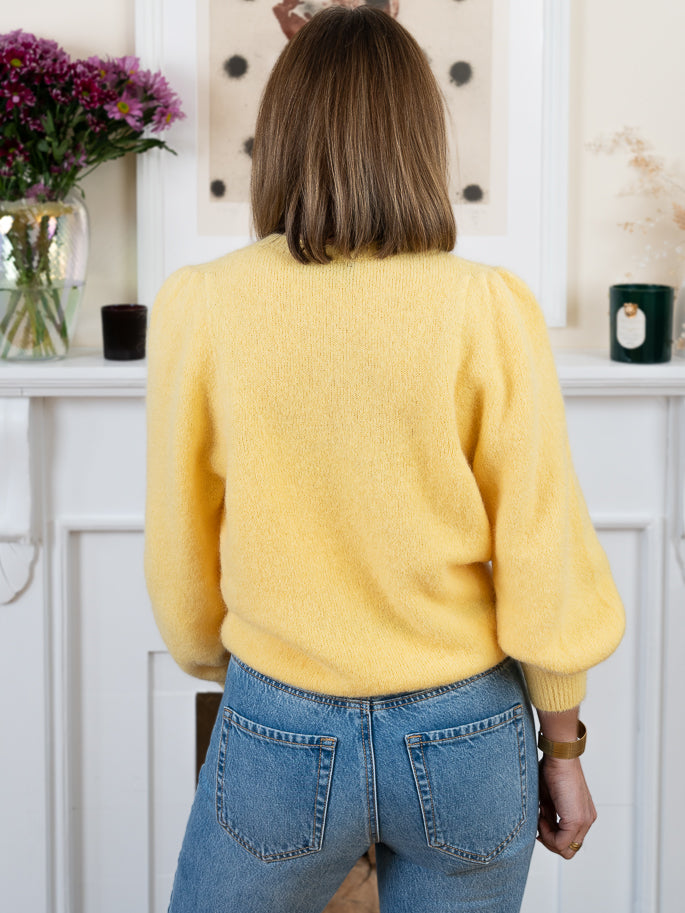 Yellow Alpaca Jumper