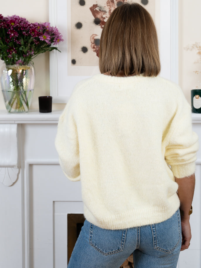 Yellow Lena Cardigan