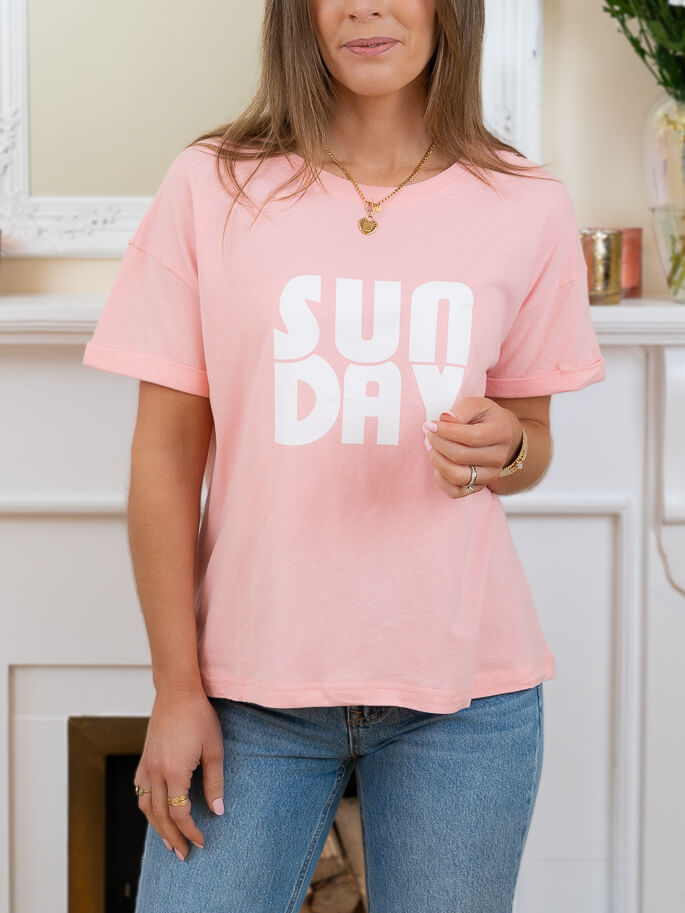 Pink Sunday T-shirt