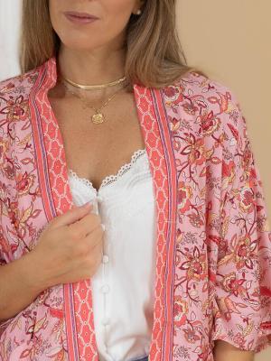 Pink Marrakesh Kimono