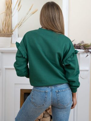 Green Laurette Sweatshirt